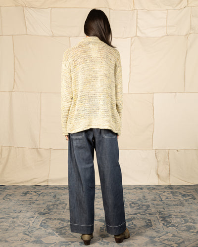 Olde H & Daughter Cotton Wrap Stitches Cardigan - Desert 10 - Standard & Strange