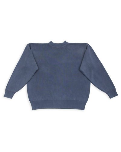Olde H & Daughter Distressed Effect Cotton Pullover - Nitefog 10 - Standard & Strange