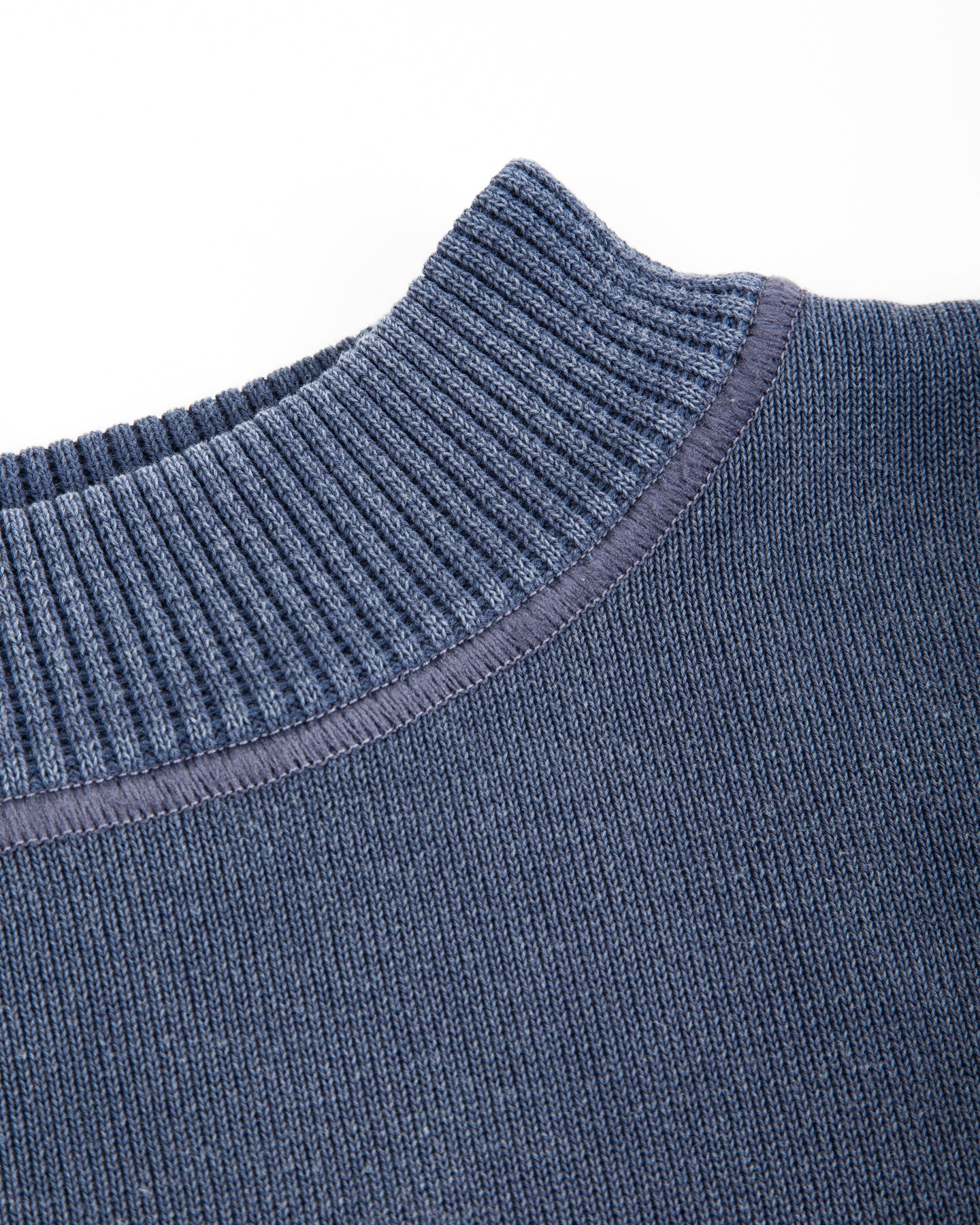Olde H & Daughter Distressed Effect Cotton Pullover - Nitefog 10 - Standard & Strange