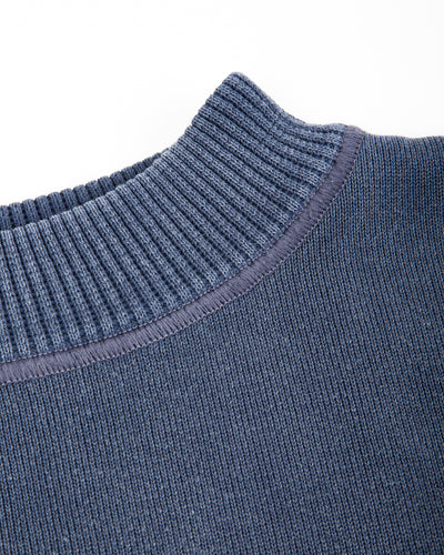 Olde H & Daughter Distressed Effect Cotton Pullover - Nitefog 10 - Standard & Strange