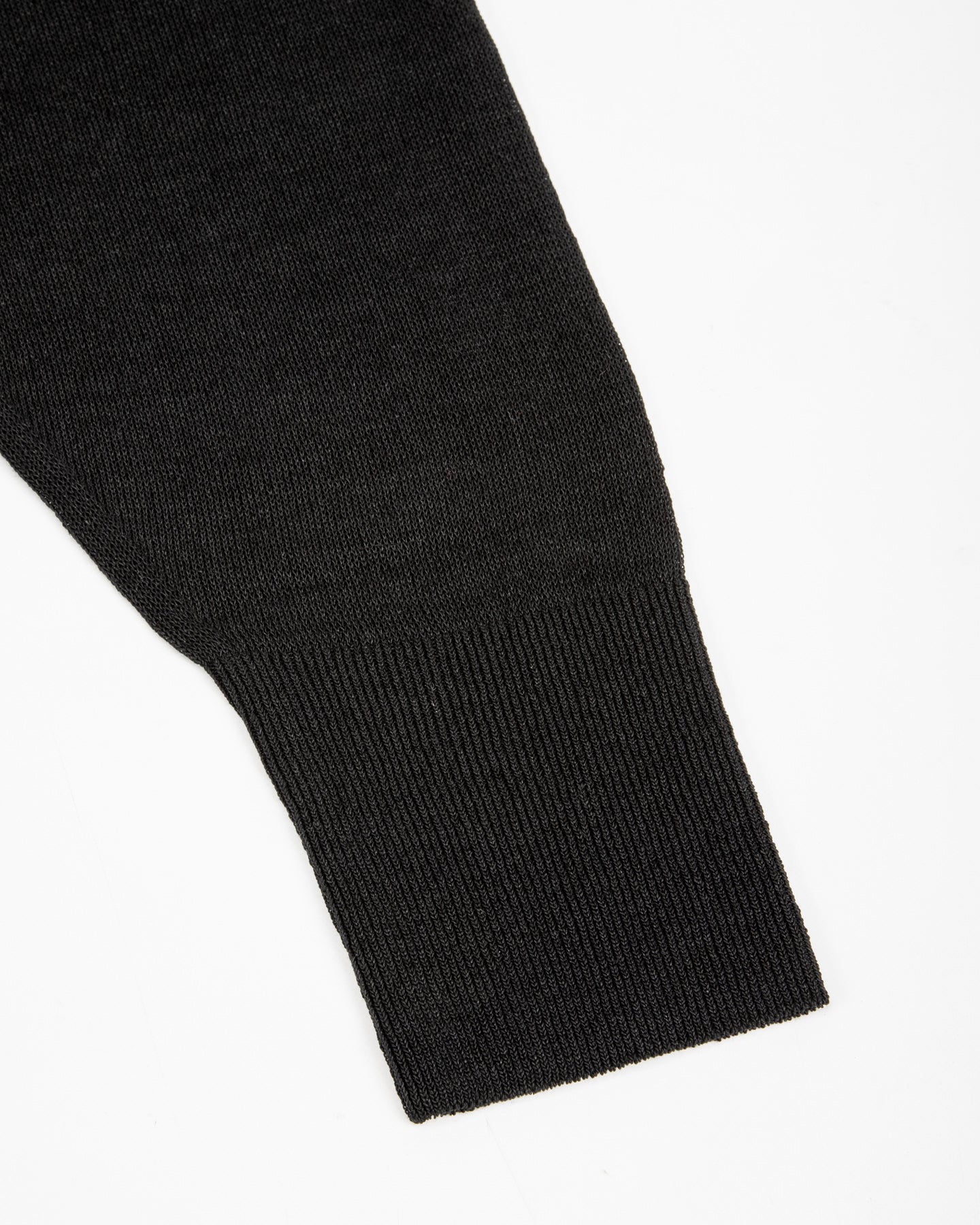 Olde H & Daughter Jyarijyari Silk Crew Pullover - Black - Standard & Strange