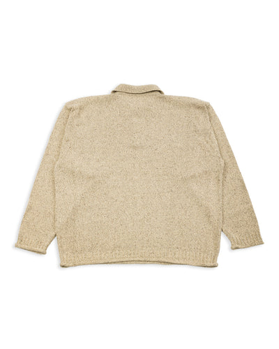 Olde H & Daughter Silk Cotton Half Zip Pullover - Sage Green 08 - Standard & Strange