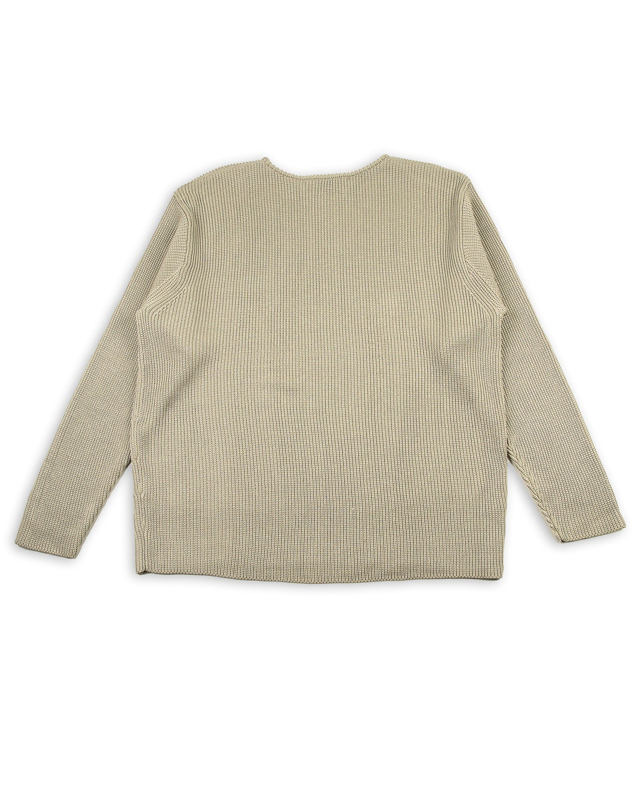 Olde H & Daughter Silk Hand Knitting Heavyweight Rib Pullover - Willow 8 - Standard & Strange