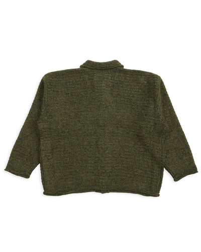 Olde H & Daughter Silk Mohair Wrap Stitches L/S Shirt - Dark Forest 10 - Standard & Strange