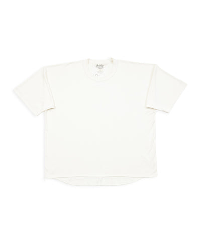 Olde H & Daughter Silk Tight Tension Middle Plain Stitches S/S - Off White - Standard & Strange