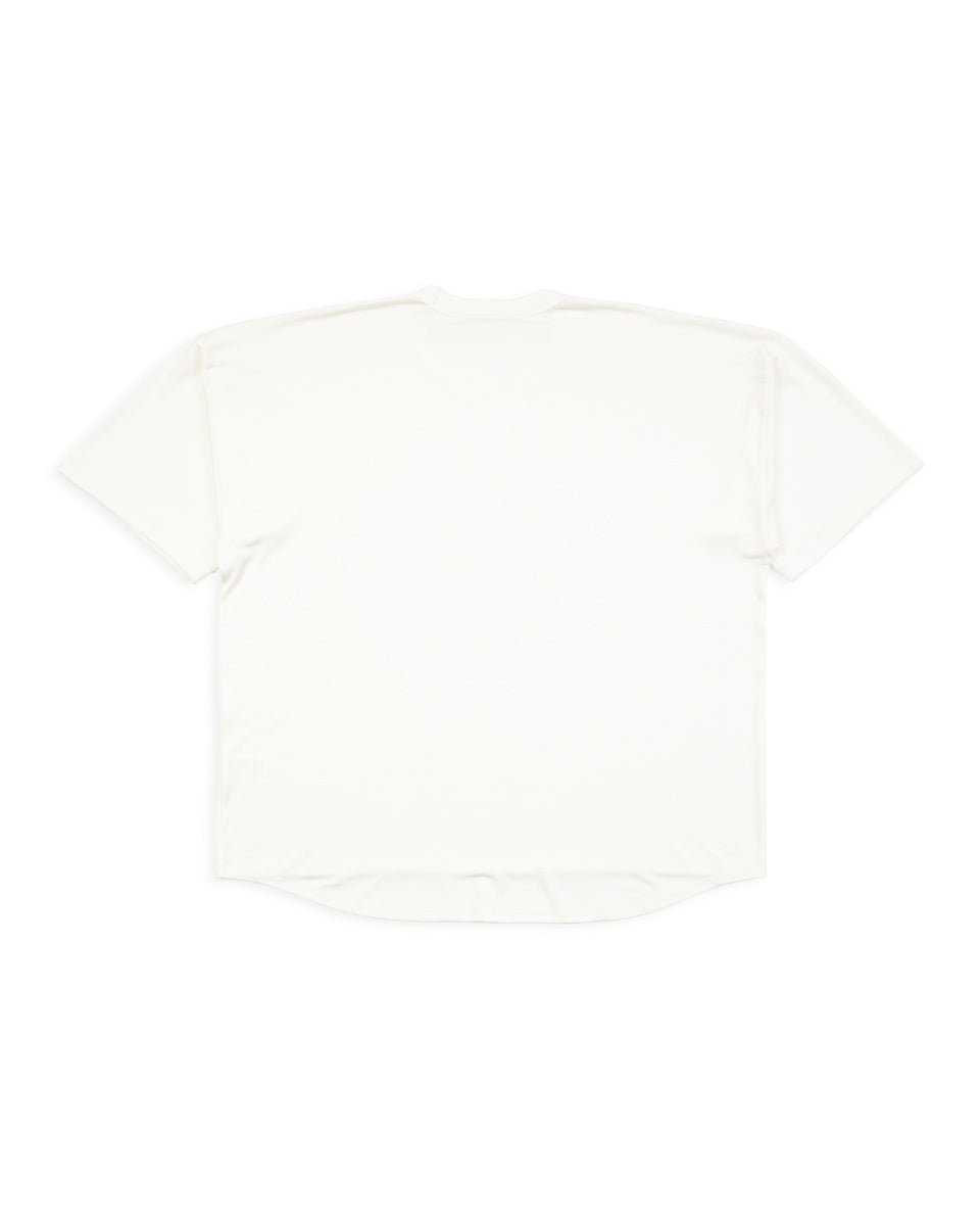Olde H & Daughter Silk Tight Tension Middle Plain Stitches S/S - Off White - Standard & Strange