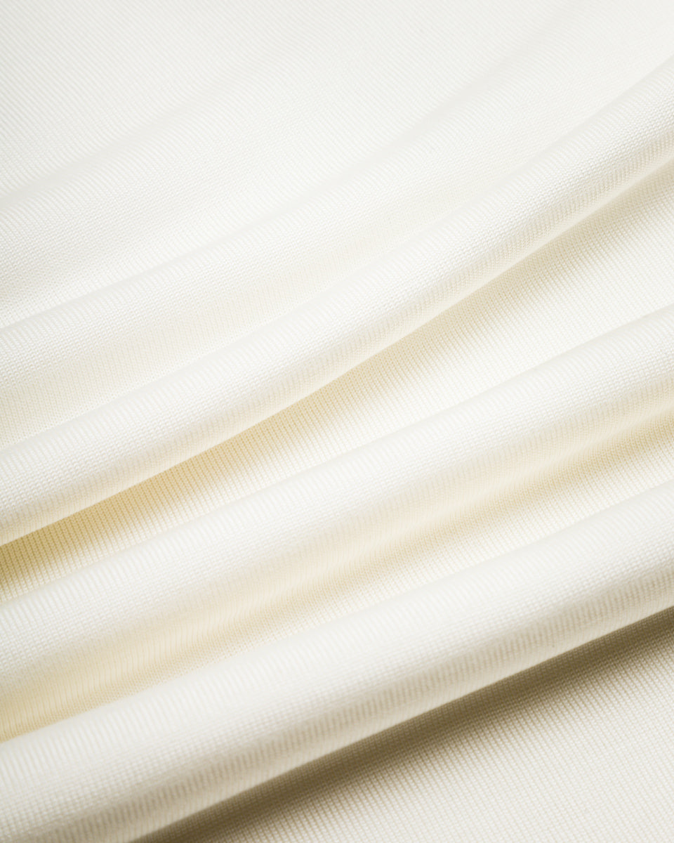 Olde H & Daughter Silk Tight Tension Middle Plain Stitches S/S - Off White - Standard & Strange
