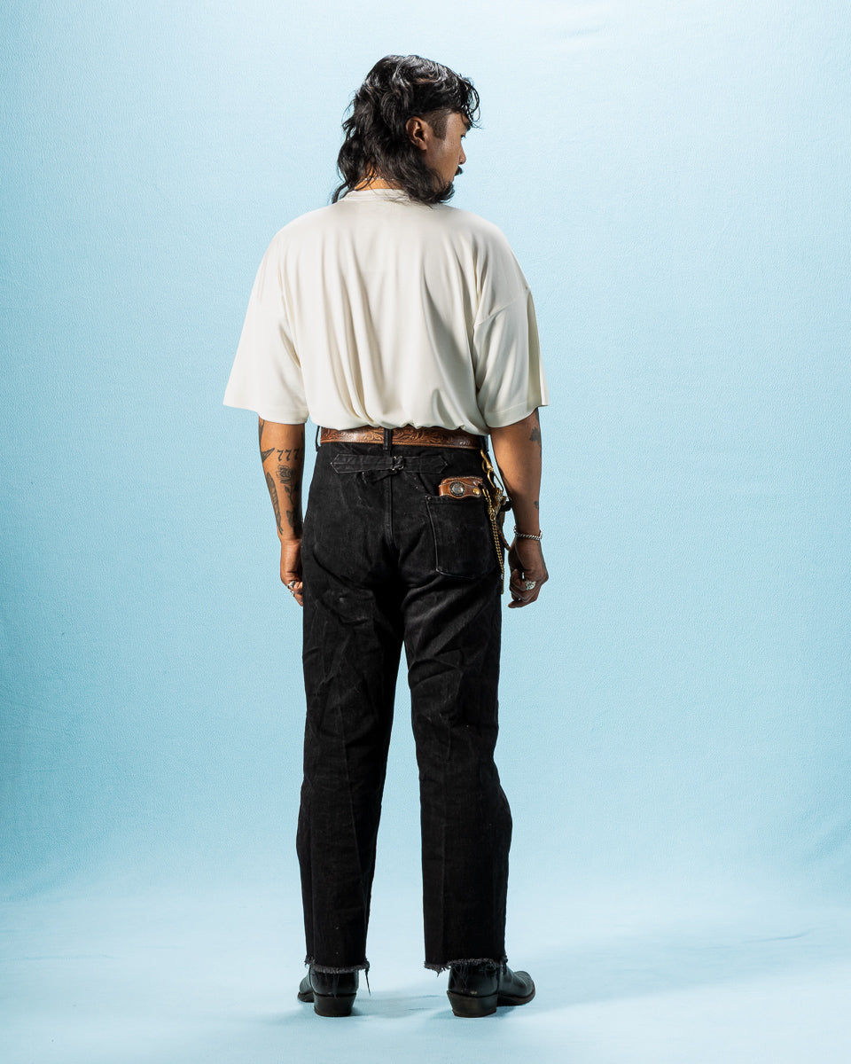 Olde H & Daughter Silk Tight Tension Middle Plain Stitches S/S - Off White - Standard & Strange