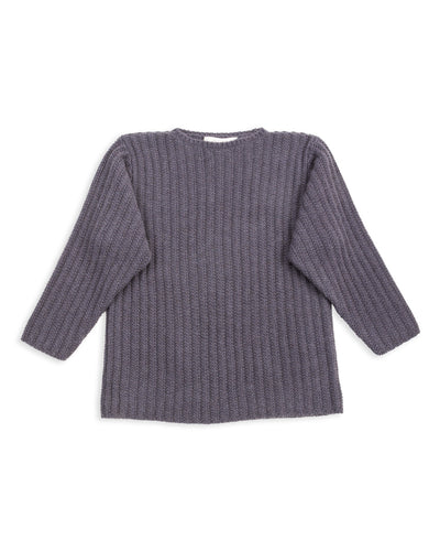Olde H & Daughter Slub Cashmere Boat Pullover - Navy 10 - Standard & Strange