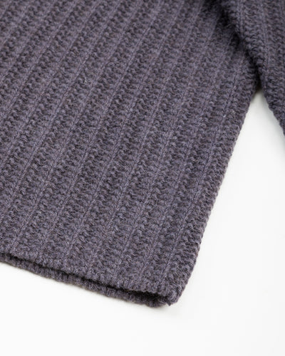 Olde H & Daughter Slub Cashmere Boat Pullover - Navy 10 - Standard & Strange