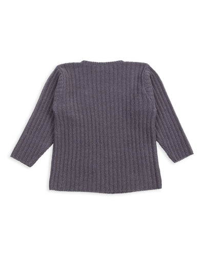 Olde H & Daughter Slub Cashmere Boat Pullover - Navy 10 - Standard & Strange