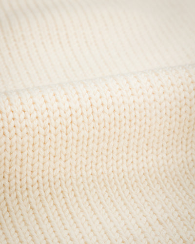 Olde H & Daughter Wool Crewneck Pullover - Ecru 10 - Standard & Strange