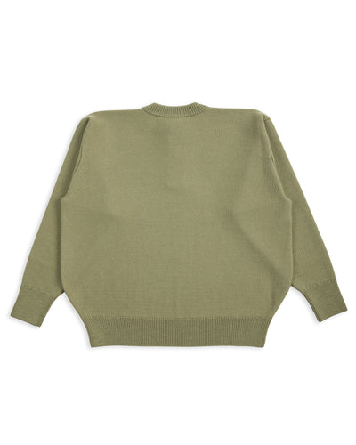 Olde H & Daughter Wool Henley Neck L/S - Smoke Moss 10 - Standard & Strange