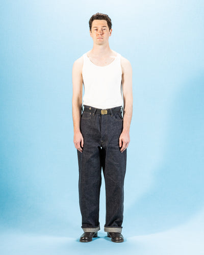 Nigel Cabourn Railman Denim Pant - Indigo - Standard & Strange