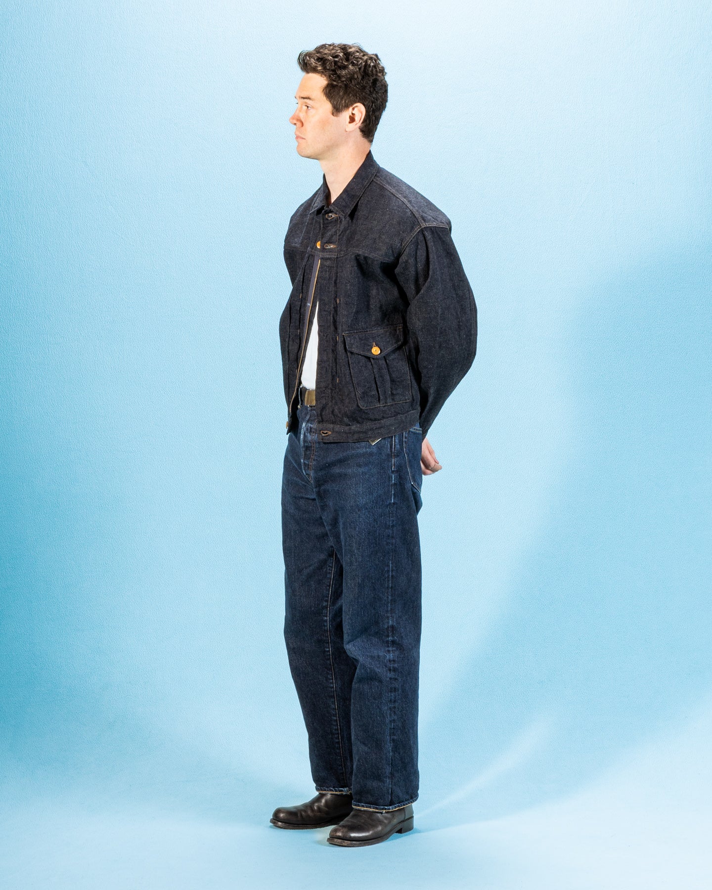Nigel Cabourn 40s Denim Jacket - 12.5 oz Indigo - Standard & Strange