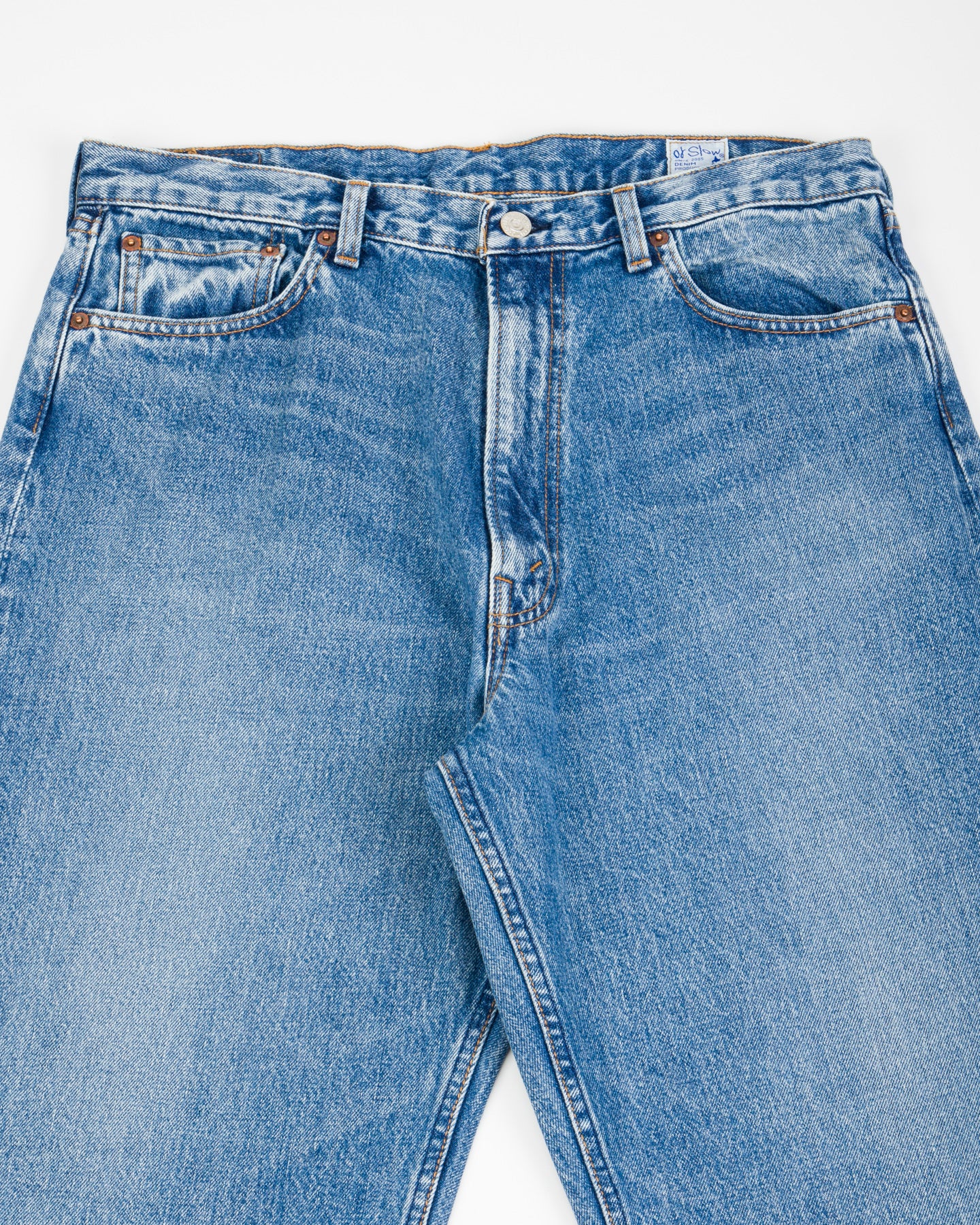 OrSlow 101 Dad's Fit Denim Pants (Unisex) - Used Wash - Standard & Strange