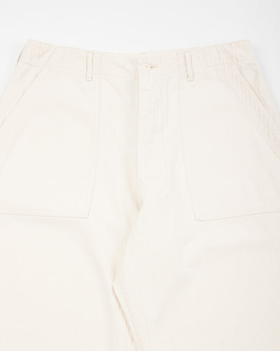 OrSlow HBT Summer Fatigue Pants (Unisex) - Ecru - Standard & Strange