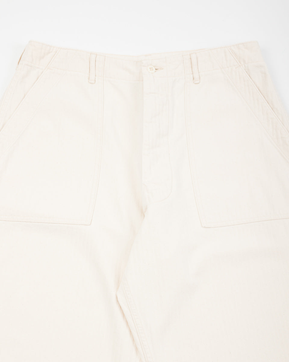 OrSlow HBT Summer Fatigue Pants (Unisex) - Ecru - Standard & Strange
