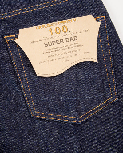 OrSlow Super Dad's Fit Denim Pants (Unisex) - One Wash - Standard & Strange