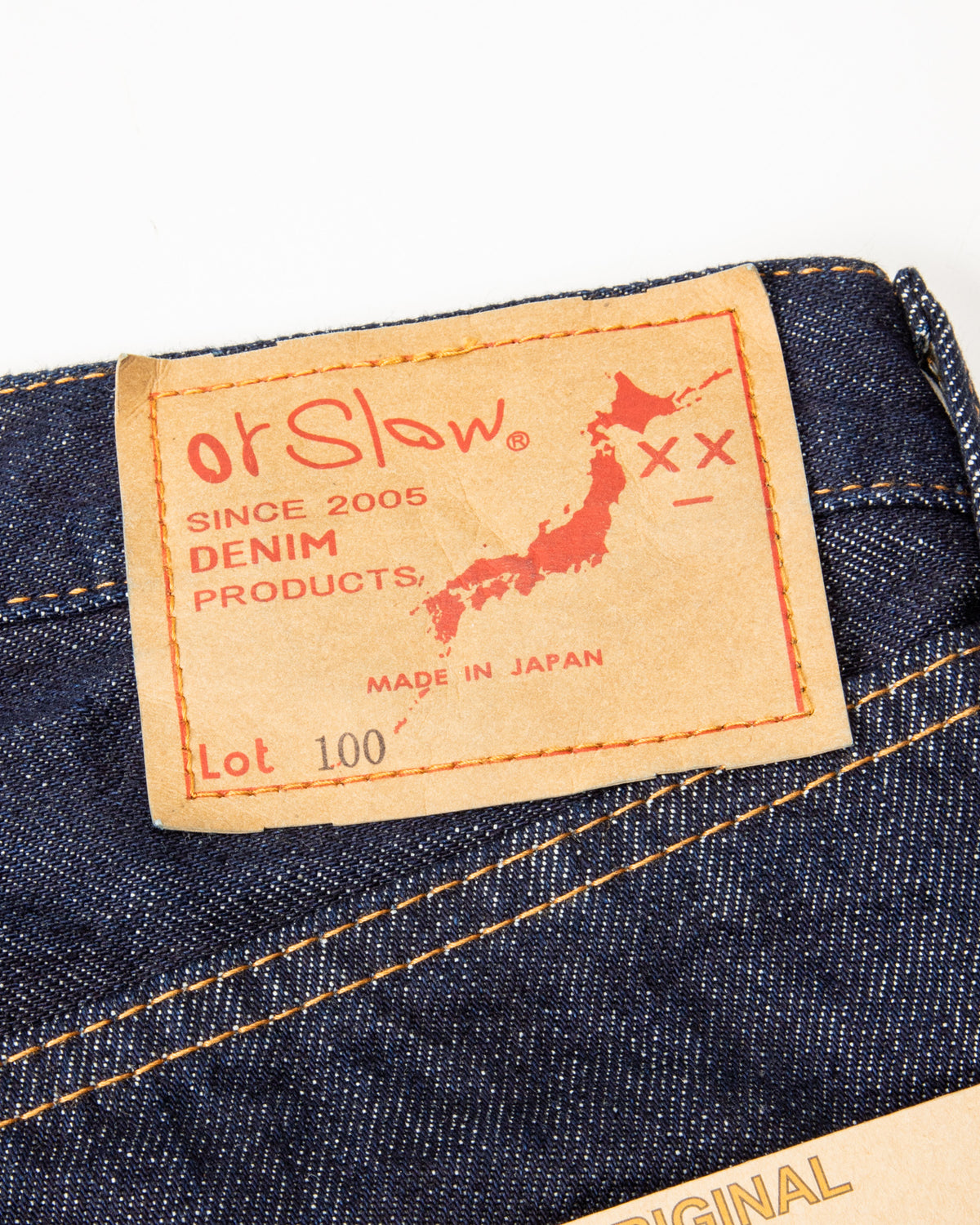OrSlow Super Dad's Fit Denim Pants (Unisex) - One Wash - Standard & Strange