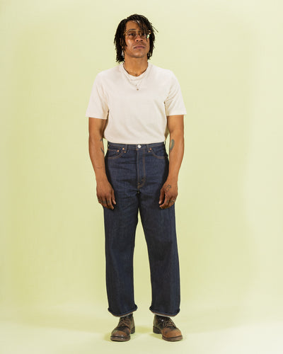 OrSlow Super Dad's Fit Denim Pants (Unisex) - One Wash - Standard & Strange