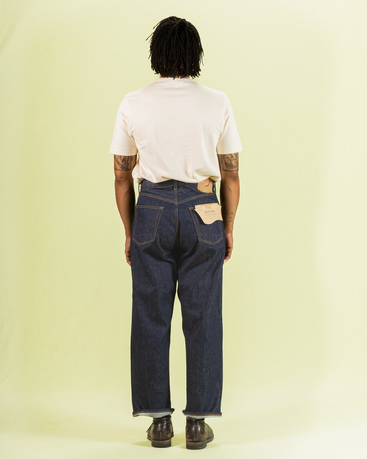 OrSlow Super Dad's Fit Denim Pants (Unisex) - One Wash - Standard & Strange