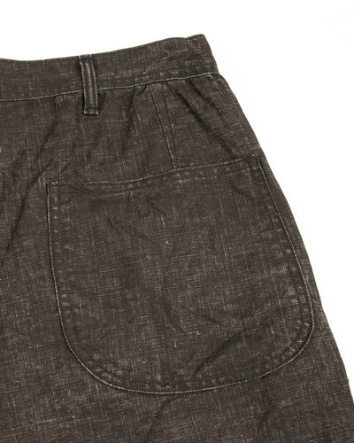 OrSlow WWII 40's U.S. Navy Utility Trousers - Sumi Coated Linen - Standard & Strange