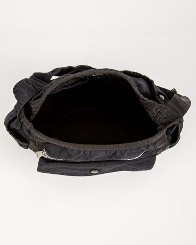 Crag Shoulder Bag (L) - Navy
