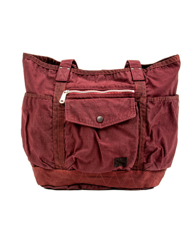 Crag Tote Bag - Maroon