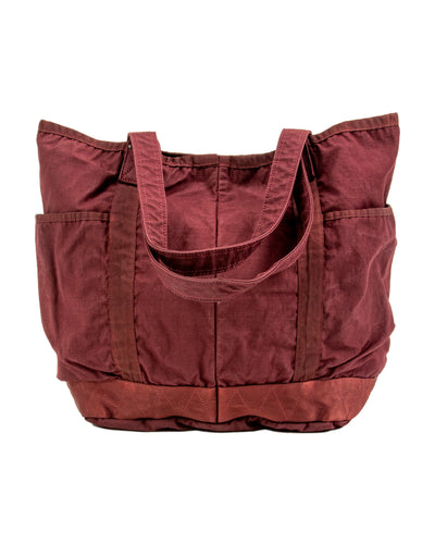 Crag Tote Bag - Maroon
