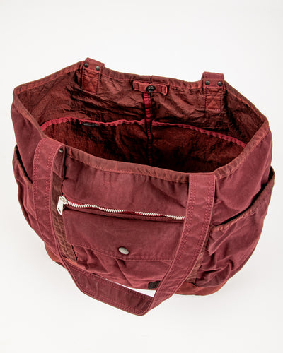 Crag Tote Bag - Maroon