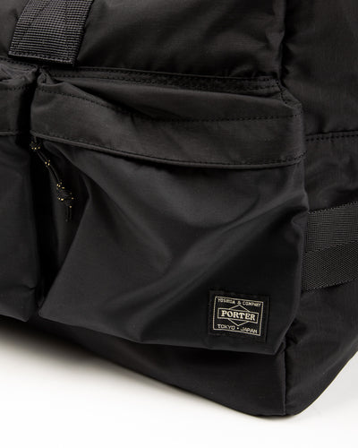 PORTER - Yoshida & Co Force 2Way Duffle Bag - Black - Standard & Strange