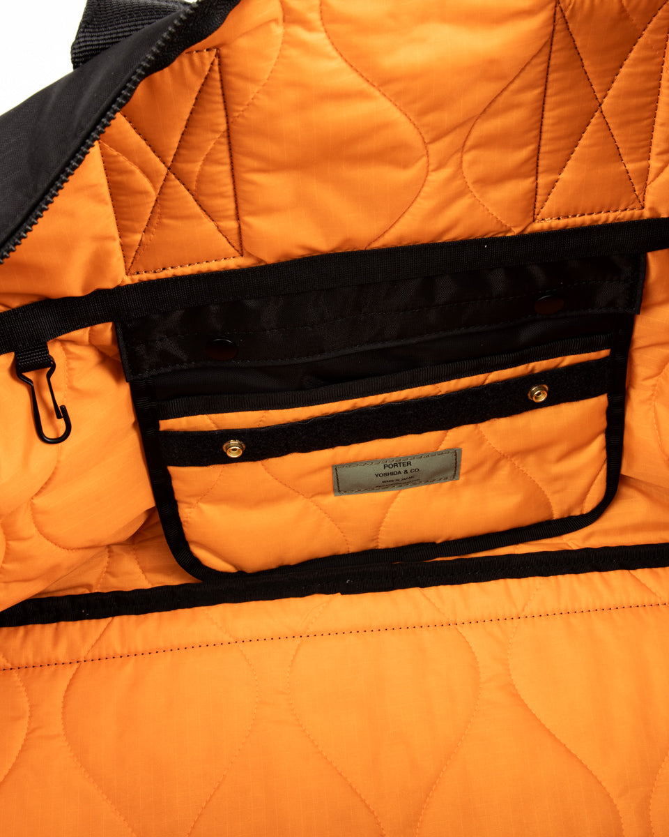 PORTER - Yoshida & Co Force 2Way Duffle Bag - Black - Standard & Strange