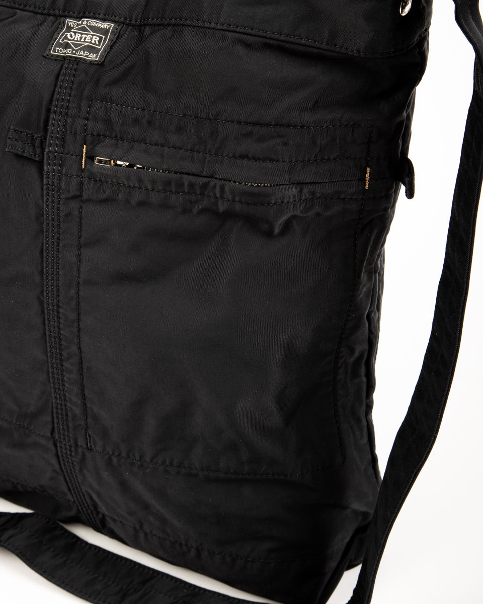 PORTER - Yoshida & Co Mile Shoulder Bag - Black - Standard & Strange