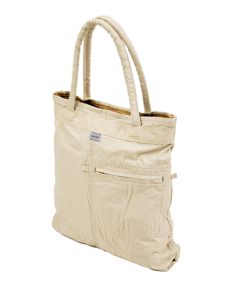 PORTER - Yoshida & Co Mile Tote Bag - Off-White - Standard & Strange