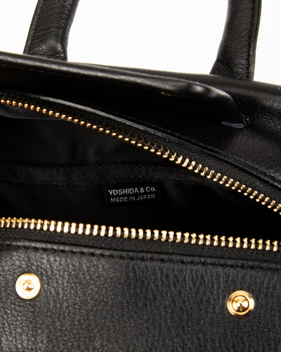 PORTER - Yoshida & Co Miniature 2Way Kit Bag - Black - Standard & Strange