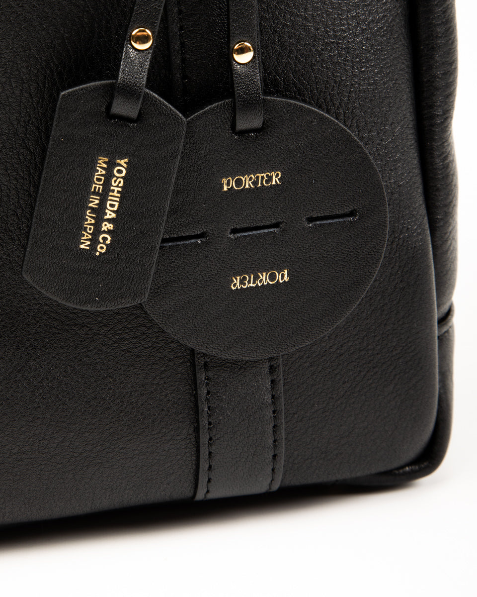 PORTER - Yoshida & Co Miniature 2Way Kit Bag - Black - Standard & Strange