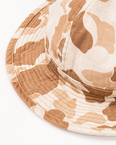 Battalion Work Hat - Brown Frogskin Camo HBT