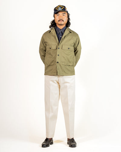 Beach Combat Jacket - Olive Drab