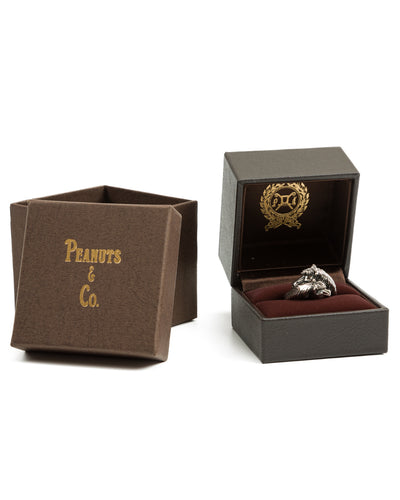 Peanuts & Co Two Face Horse Ring - Silver - Standard & Strange