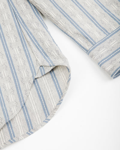 Prequel Striped Work Shirt - Grey - Standard & Strange