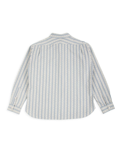 Prequel Striped Work Shirt - Grey - Standard & Strange
