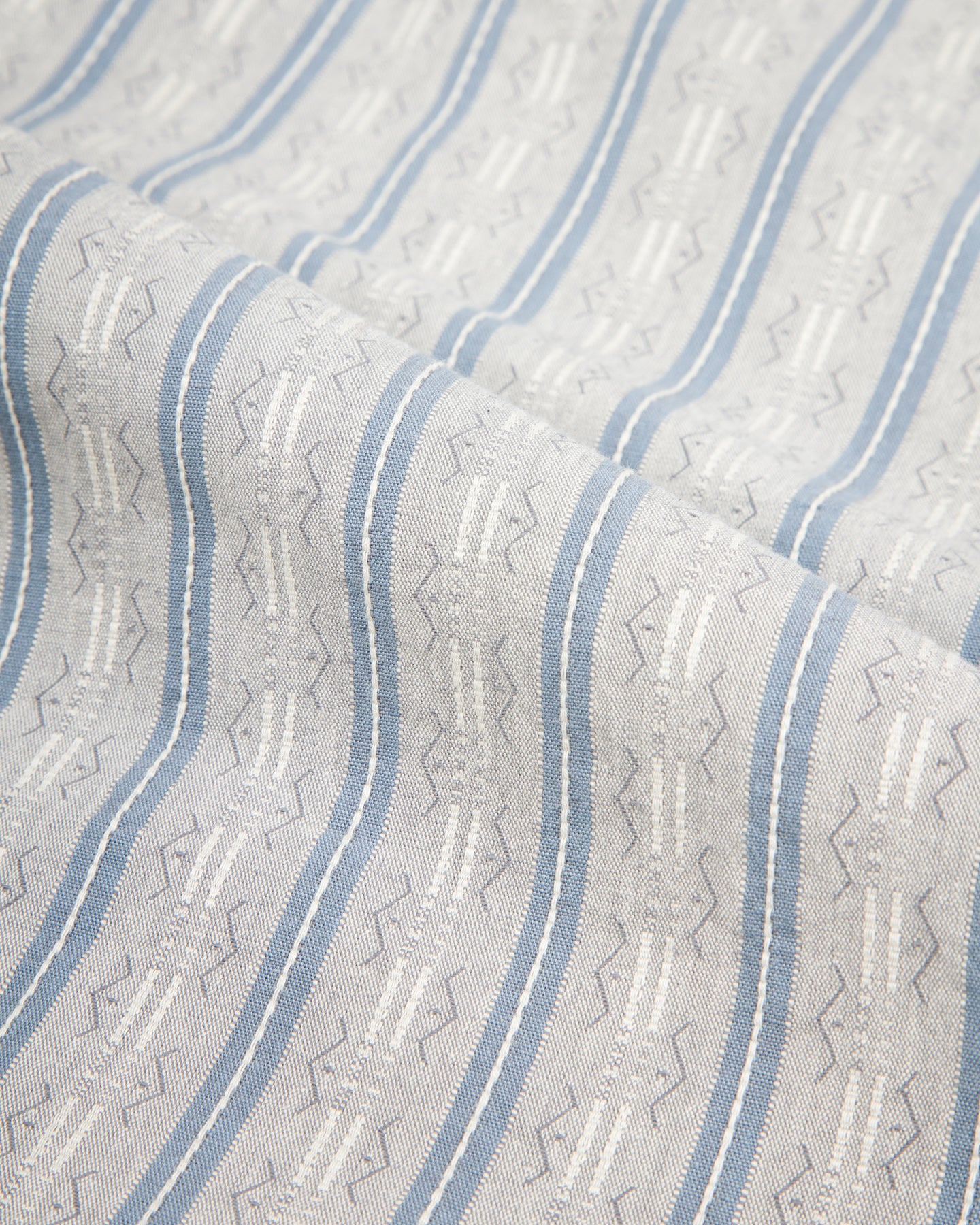 Prequel Striped Work Shirt - Grey - Standard & Strange