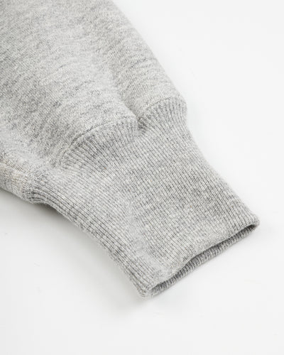 The Real McCoy's 10 oz Loopwheel Hooded Sweatshirt - Gray - Standard & Strange