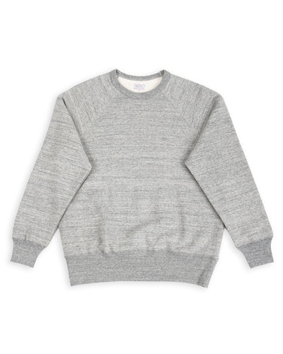 The Real McCoy's 9oz Loopwheel Raglan Sweatshirt - Gray - Standard & Strange
