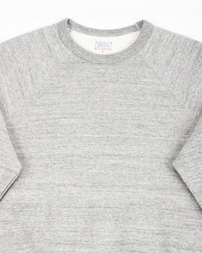 The Real McCoy's 9oz Loopwheel Raglan Sweatshirt - Gray - Standard & Strange