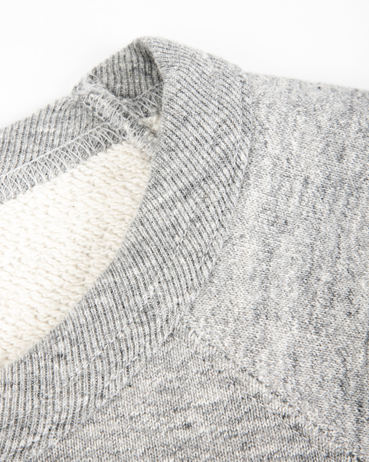The Real McCoy's 9oz Loopwheel Raglan Sweatshirt - Gray - Standard & Strange