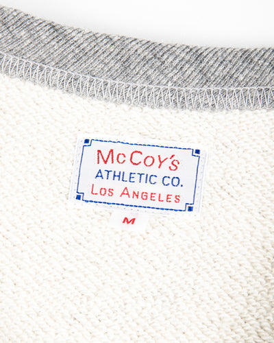 The Real McCoy's 9 oz Loopwheel S/S Sweatshirt - Gray - Standard & Strange