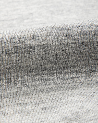 The Real McCoy's 9 oz Loopwheel S/S Sweatshirt - Gray - Standard & Strange