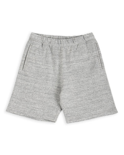 The Real McCoy's 9 oz Loopwheel Sweat Shorts - Gray - Standard & Strange